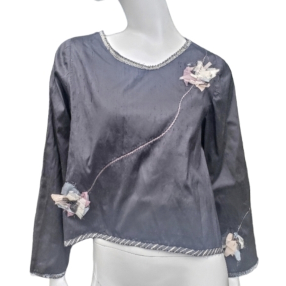 GISELLE SHEPATIN silk top - Picture 1 of 7